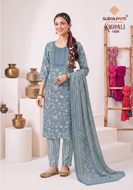 Suryajyoti krupali vol-1 cotton kurtis wholesale online